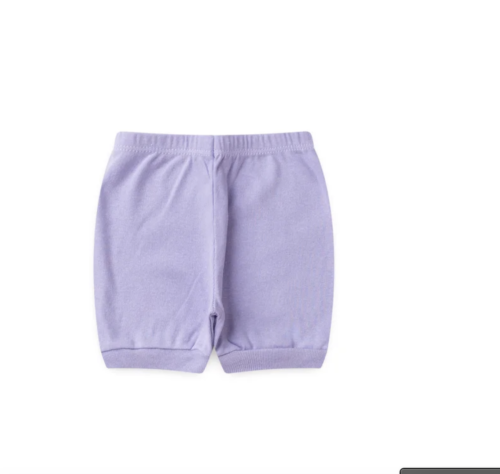 Conjunto Body Bebê Verão Menina 2 Peças Ursinha Lilas - TonTon Kids - Image 4